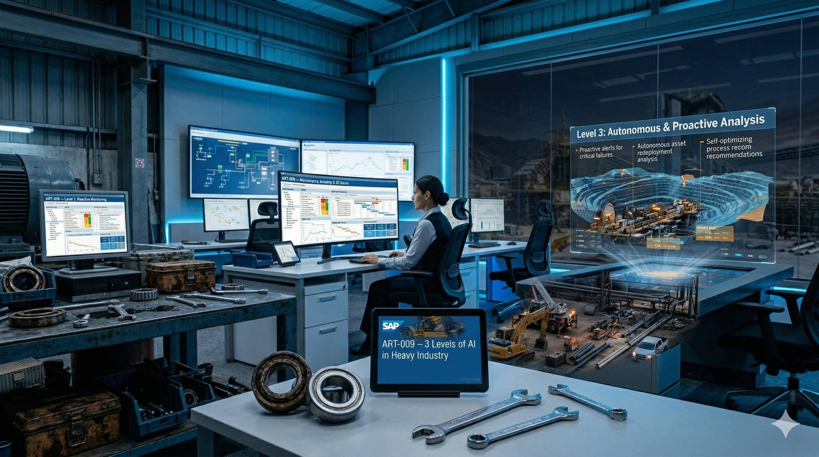 3 Levels of AI in Heavy Industry